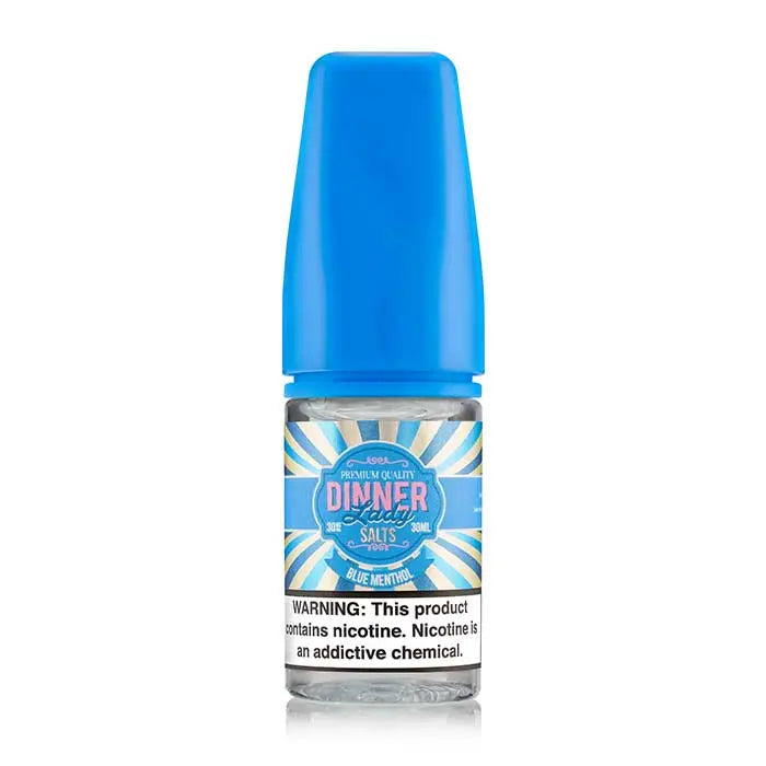 Blue Menthol by Dinner Lady Salts | 30ML | Indian Vape Ninja | 30MG | 50MG Indian Vape Ninja