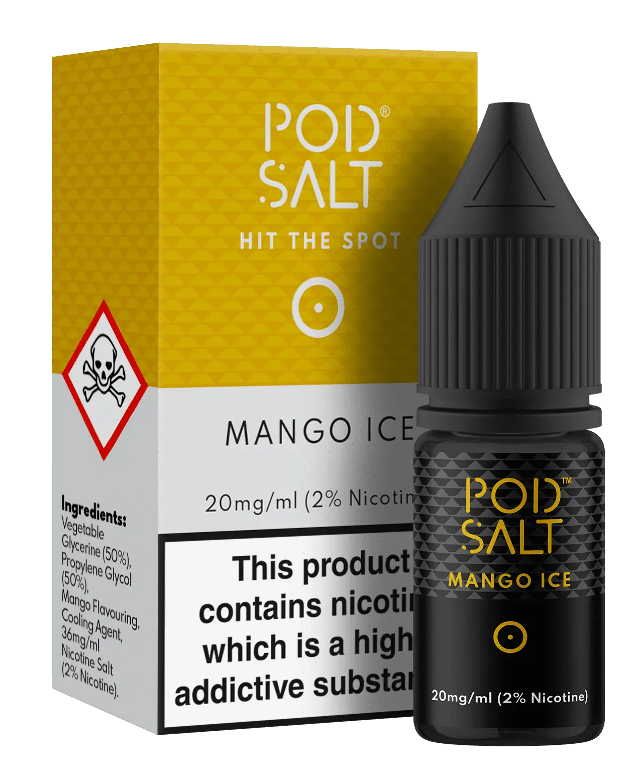 Mango ice POD SALT Salt | 30ML | 50MG 25MG | Indian Vape Indian Vape Ninja