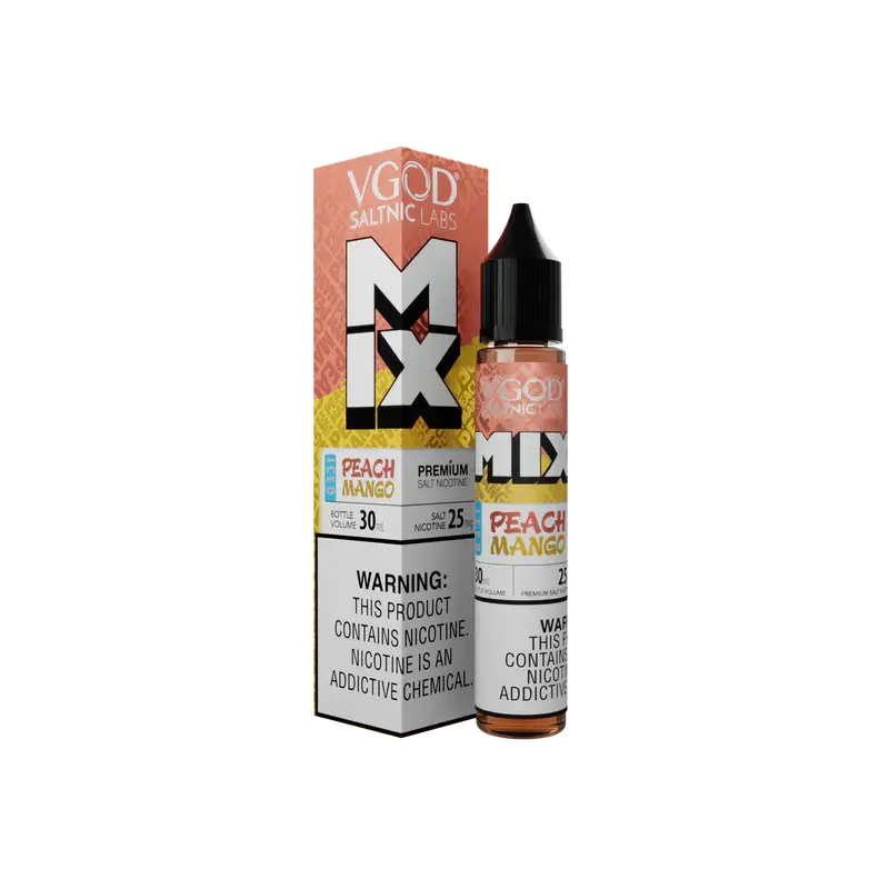 Mix Iced Peach Mango - Vgod Salt | 30ML | 25MG 50MG | Indian Vape Indian Vape Ninja