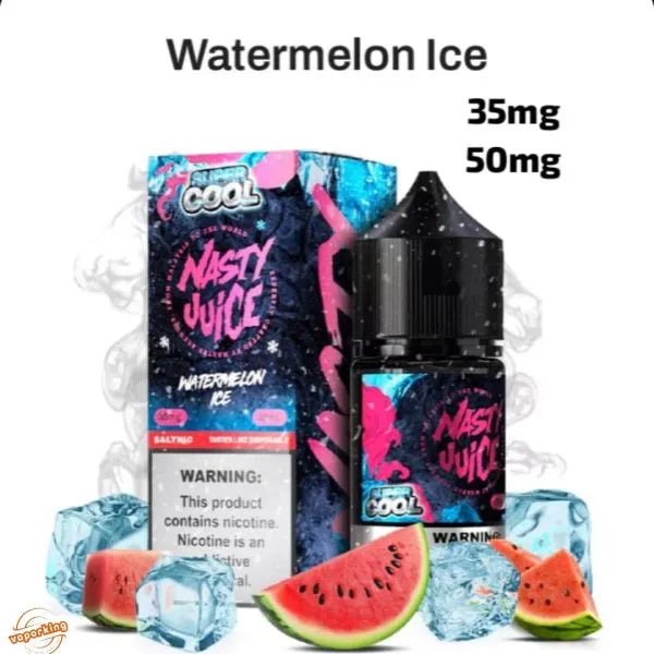 Watermelon Ice - Nasty Super Cool | 30ML | 35MG 50MG | Indain Vape Ninja Indian Vape Ninja