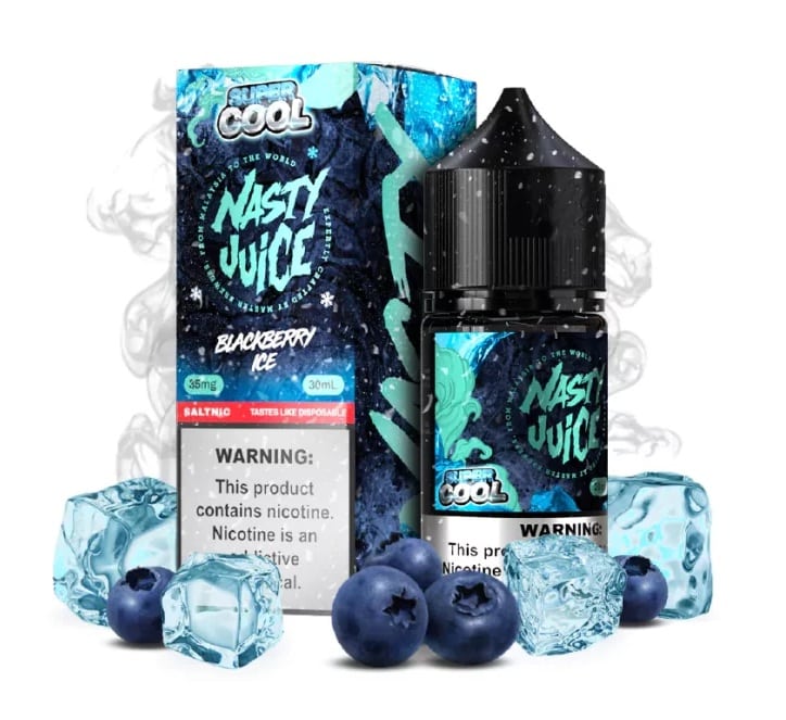 Blueberry Ice - Nasty Super Cool | 30ML | 35MG 50MG | Indian Vape Ninja Indian Vape Ninja