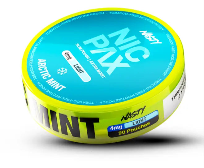 Nicpax Nicotine Pouches - Nasty | 20pc | 4MG 6MG 10MG 12MG | Indian Vape Indian Vape Ninja