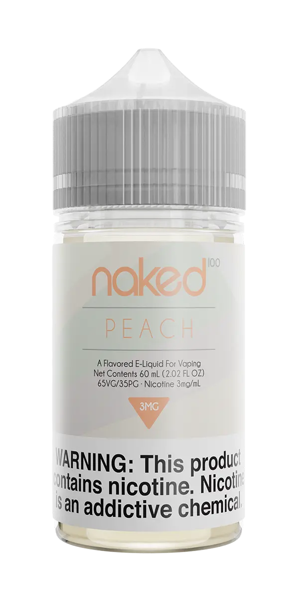 Peach by Naked 100 | 60ML | 3MG 6MG 12MG | Indian Vape Ninja Indian Vape Ninja