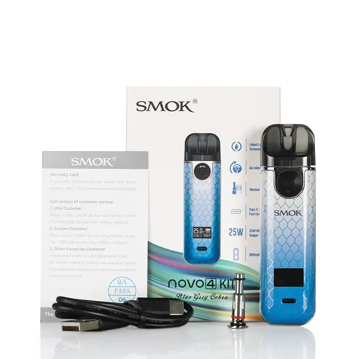 SMOK NOVO 4 25W Pod Kit | Indian Vape Ninja Indian Vape Ninja