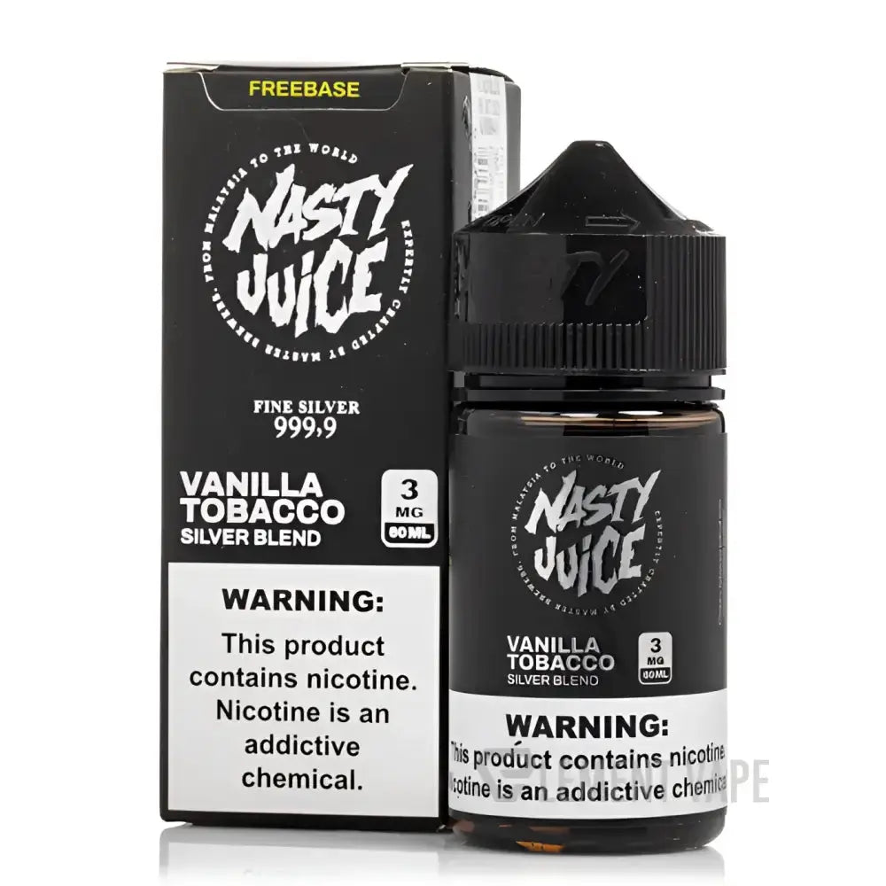 Silver Blend - Nasty Juice | 60ML Vape Juice | 3MG,6MG | Indian Vape Ninja Indian Vape Ninja