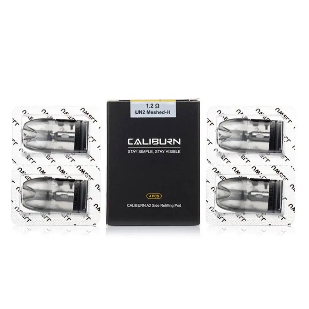 Uwell Caliburn A2/A2S (Side Fill) Replacement Pod India - Vape Ninja Uwell Caliburn A2/A2S (Side Fill) Replacement Pod India - Vape Ninja