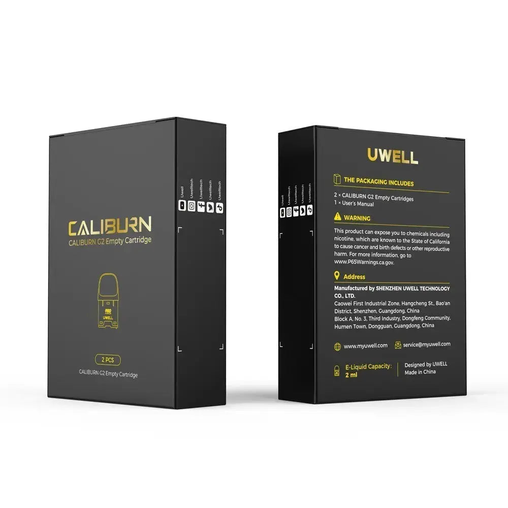 Uwell Caliburn G2/GK2 Replacement Cartridge Pack of 2