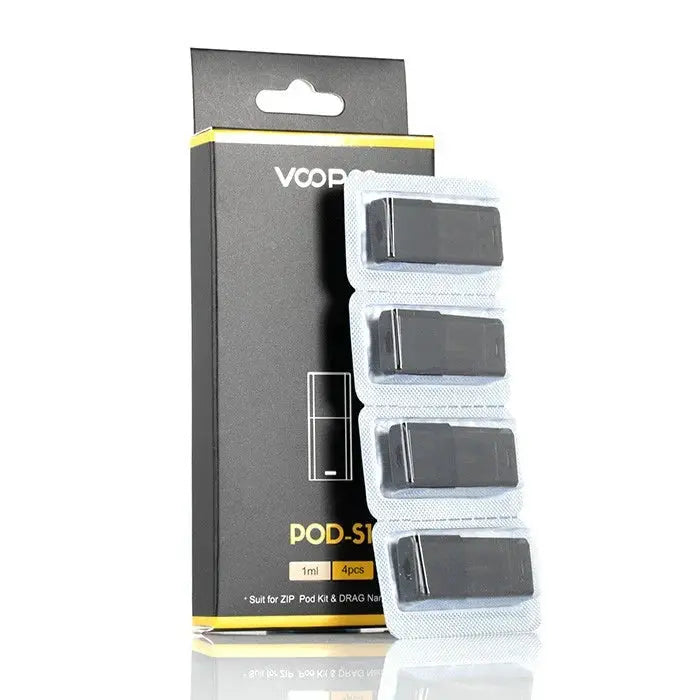 VooPoo S1 Drag Nano Replacement Pods | Pack of 4 | Indian Ninja - Vape Ninja VooPoo S1 Drag Nano Replacement Pods | Pack of 4 | Indian Ninja - Vape Ninja