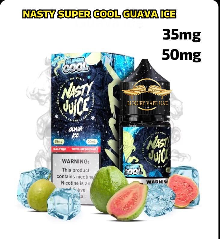 Guava Ice - Nasty Super Cool | 30ML | 35MG 50MG | Indian Vape Ninja Indian Vape Ninja