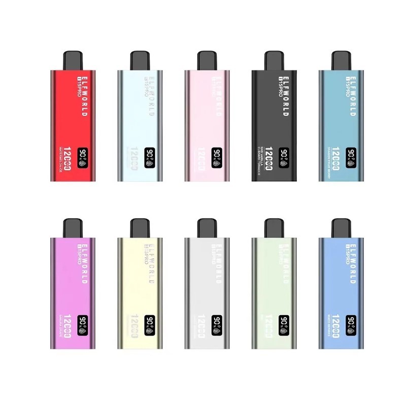 Elfworld i15Pro 12000 Puffs - Disposable | 18ML | 600mAh | Indian Vape Ninja Indian Vape Ninja