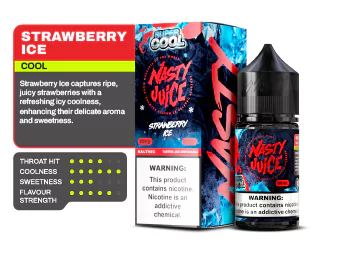 Strawberry Ice - Nasty Super Cool | 30ML | 35MG 50MG | Indian Vape Ninja Indian Vape Ninja