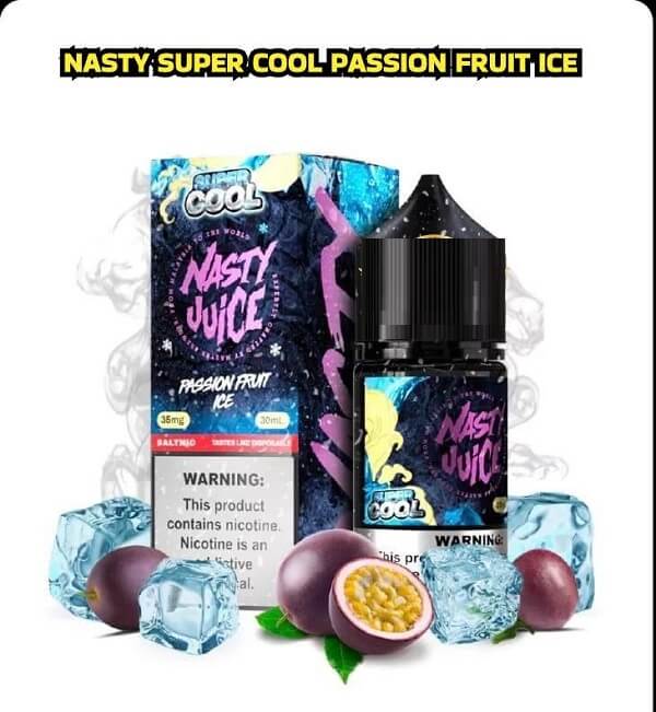 Passion Fruit Ice - Nasty Super Cool | 30ML | 35MG 50MG | Indian Vape Ninja Indian Vape Ninja