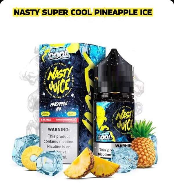 Pineapple Ice - Nasty Super Cool | 30ML | 35MG 50MG | Indian Vape Ninja Indian Vape Ninja