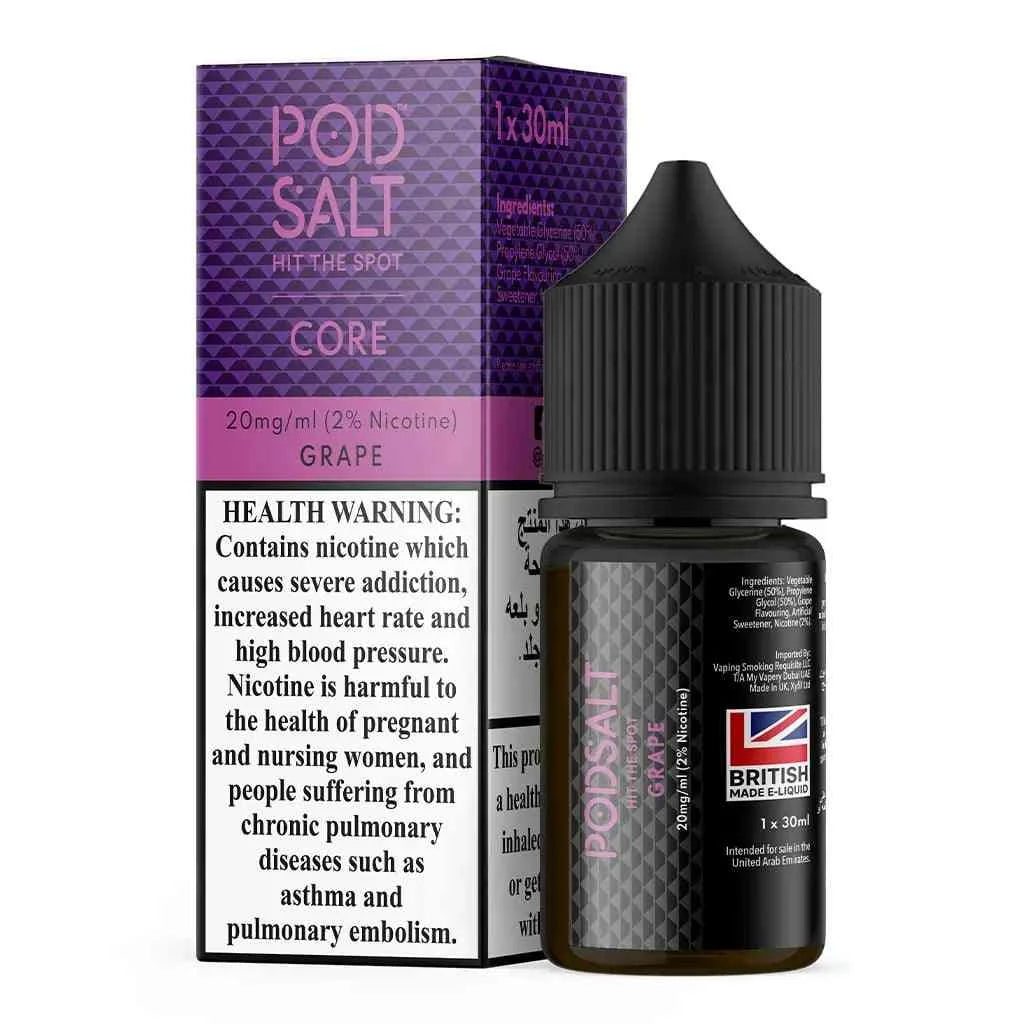 Grape - Pod Salt Nic Salt | 30ML | 20MG 25MG 50MG | Indian Vape Indian Vape Ninja