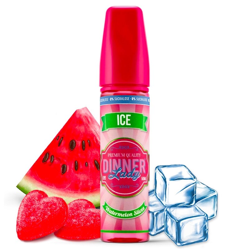 Watermelon Slices Ice by Dinner Lady | 60ML Vape Juice | Indian Vape Ninja | 3MG | 6MG Indian Vape Ninja