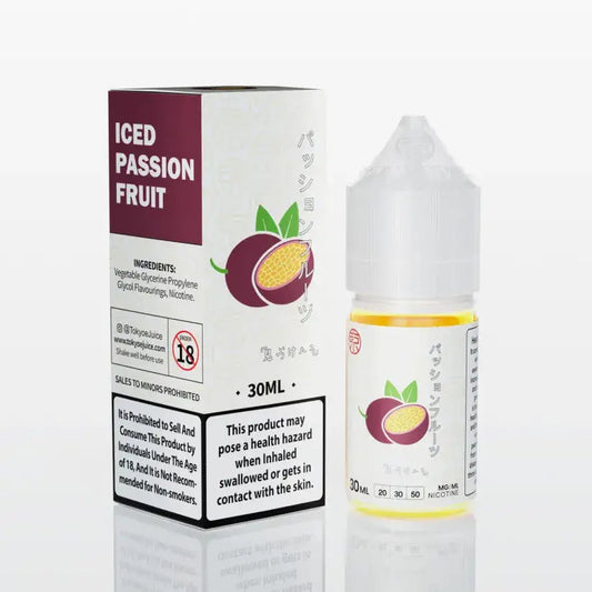 Iced Passion Fruit - Tokyo Nic Salt | 30ML | 30MG 50MG | Indian Vape Ninja Indian Vape Ninja
