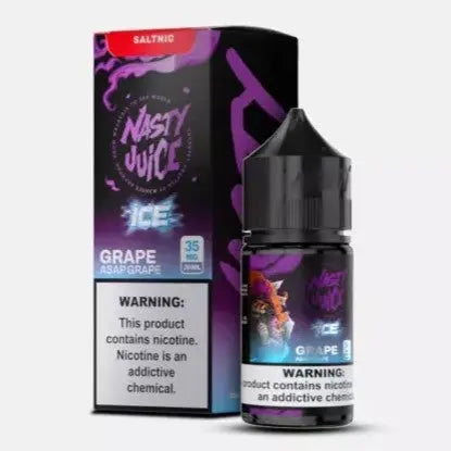 ASAP GRAPE ICE BY Nasty Salt | 30ML | 20MG 35MG 50MG | Indian Vape Indian Vape Ninja
