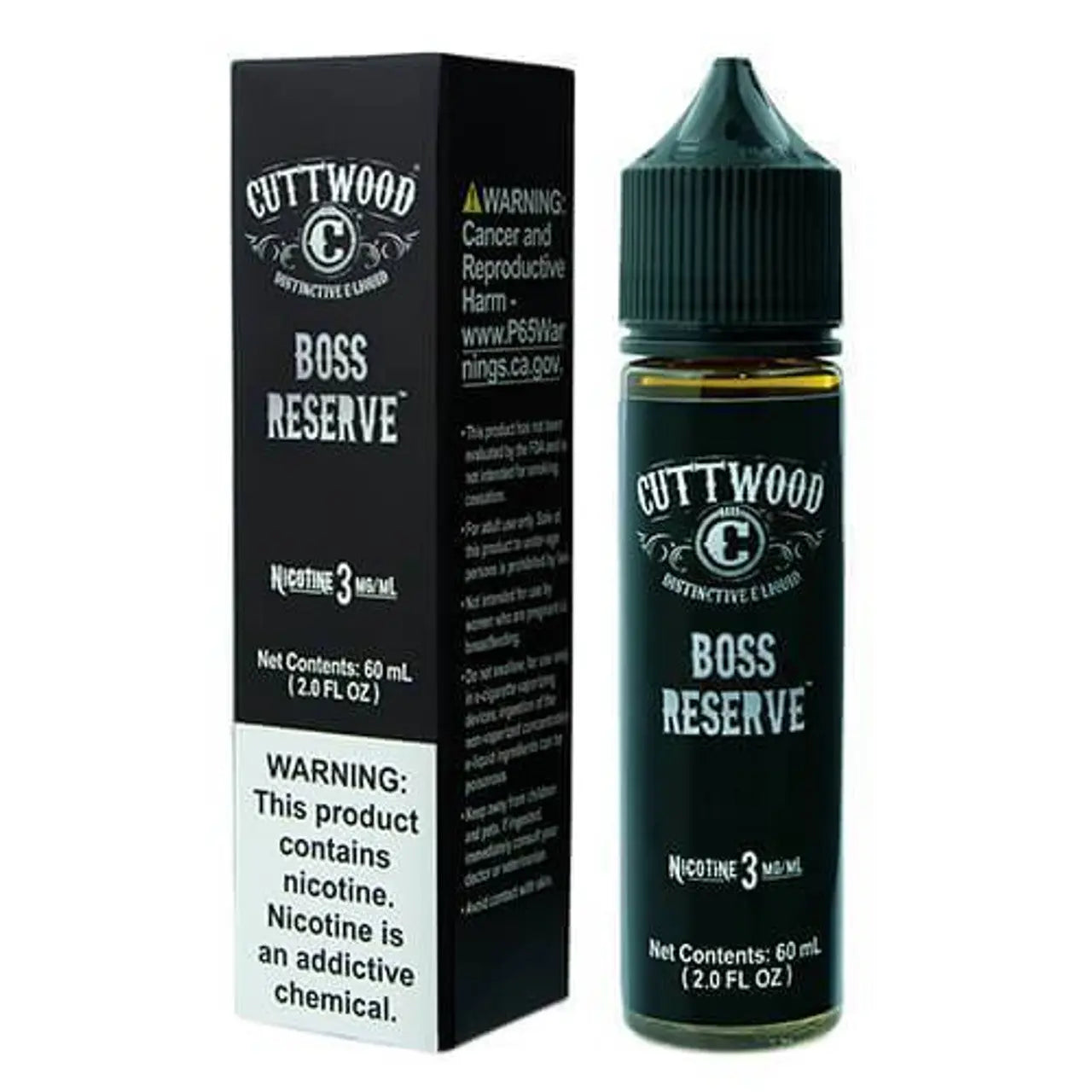 Boss Reserve by Cuttwood | 60ML | 3MG 6MG | Indian Vape Indian Vape Ninja