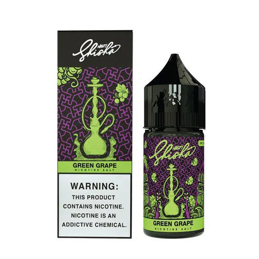 Green Grape - Nasty Shisha Salt | 30ML Vape Juice | 50MG Vape paradise