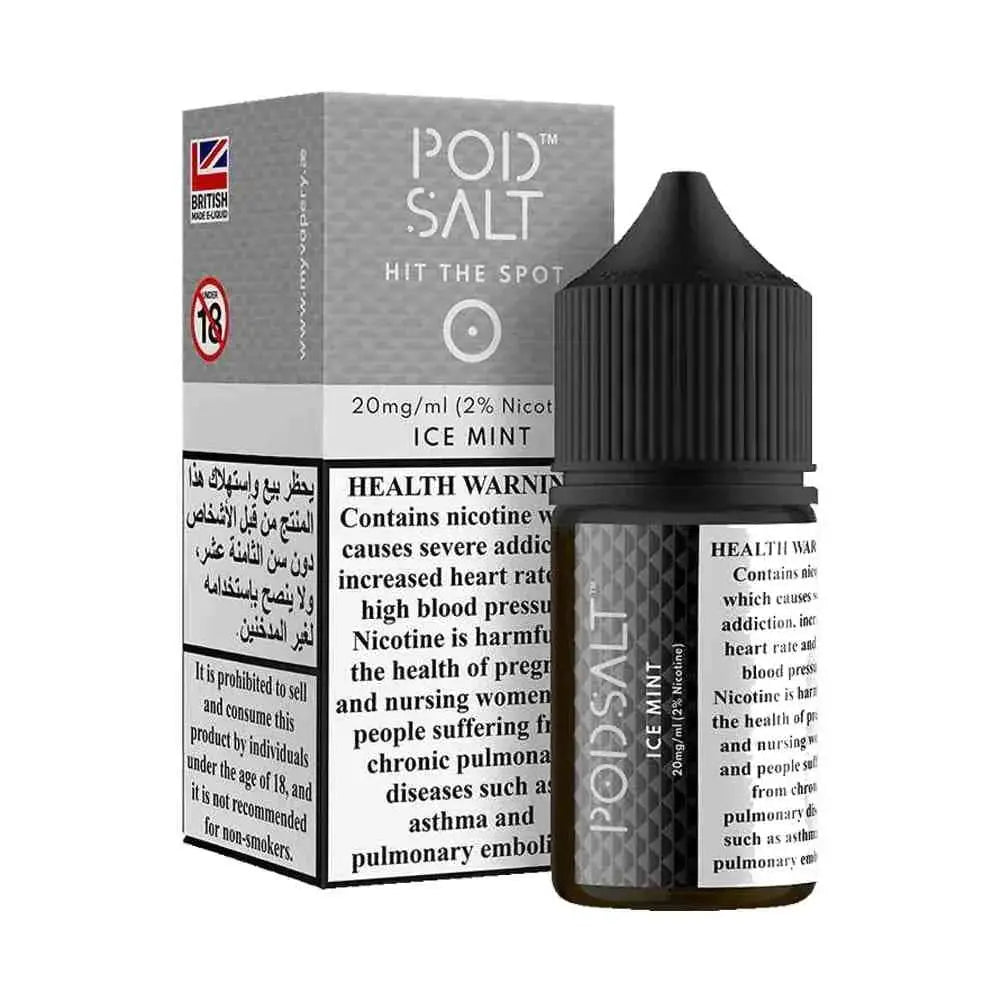Ice Mint - Pod Salt | 30ML | 20MG 25MG 50MG | Indian Vape Indian Vape Ninja