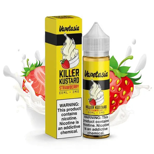 Killer Kustard Strawberry - Vapetasia | 60ML | 0MG 3MG | Indian Vape Ninja Indian Vape Ninja