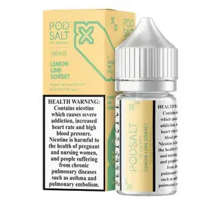 Lemon Lime Sorbet - Pod Salt Nic salt | 30ML | 20MG 25MG 50MG | Indian Vape Indian Vape Ninja