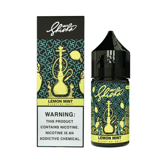 Lemon Mint - Nasty Shisha Salt | 30Ml Vape Juice | 50MG Vape paradise