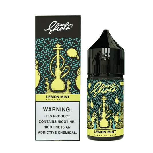 Lemon Mint - Nasty Shisha Salt | 30Ml Vape Juice | 50MG Vape paradise