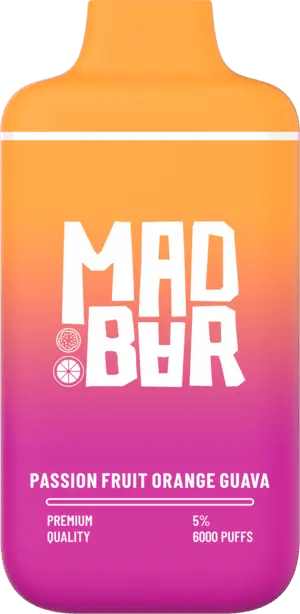MAD BAR DISPOSABLE VAPE 6000 Puffs 5% | Indian Vape Indian Vape Ninja