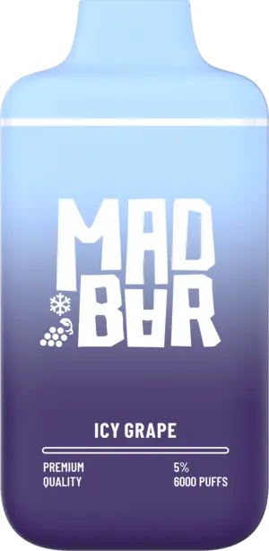 MAD BAR DISPOSABLE VAPE 6000 Puffs 5% | Indian Vape Indian Vape Ninja
