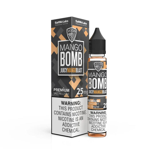 Mango Bomb - Vgod Salt | 30ML | 25MG 50MG | Indian Vape Indian Vape Ninja