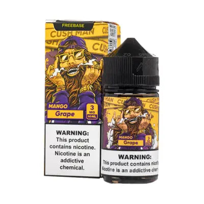 Mango Grape - Nasty Juice Cush Man | 60ML Vape Juice | 3MG,6MG | Indian Vape Ninja Indian Vape Ninja