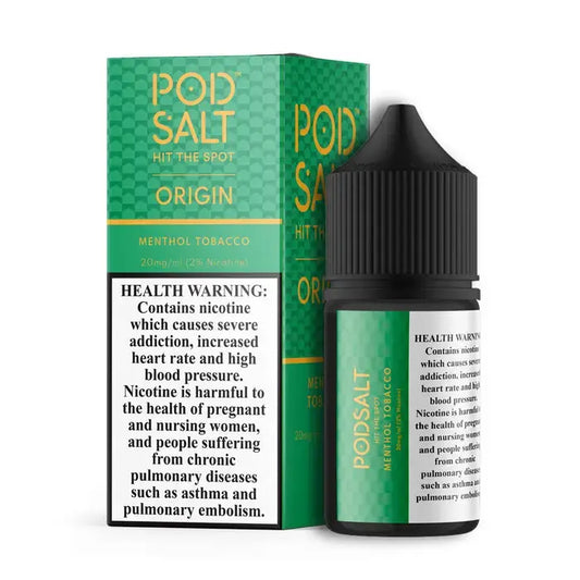 Menthol Tobacco - Pod Salt Nic salt | 30ML | 20MG 25MG 50MG | Indian Vape Indian Vape Ninja