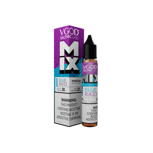 Mix Blue Razz Iced - Vgod Salt | 30ML | 25MG 50MG | Indian Vape Indian Vape Ninja