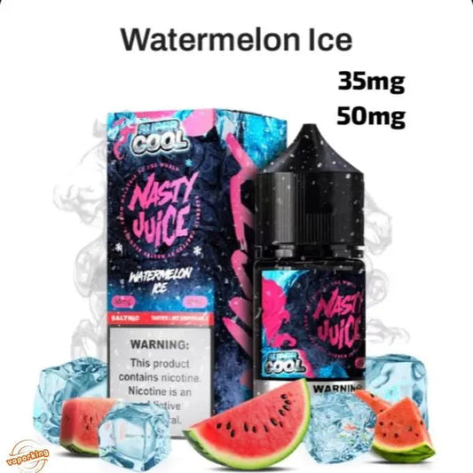 Watermelon Ice - Nasty Super Cool | 30ML | 35MG 50MG | Indain Vape Ninja Indian Vape Ninja
