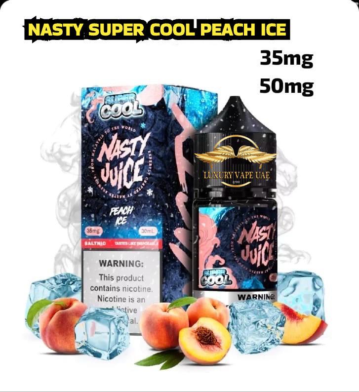 Peach Ice - Nasty Super Cool | 30ML | 35MG 50MG | Indian Vape Ninja Indian Vape Ninja