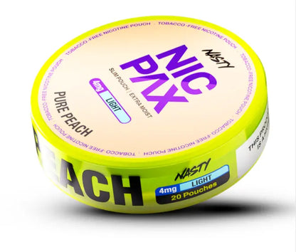 Nicpax Nicotine Pouches - Nasty | 20pc | 4MG 6MG 10MG 12MG | Indian Vape Indian Vape Ninja