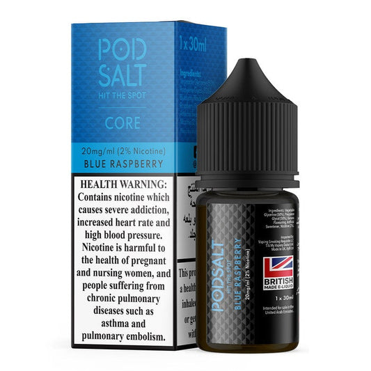 Blue Raspberry - Pod Salt Nic Salt | 30ML | 20MG 25MG 50MG | Indian Vape Ninja Indian Vape Ninja