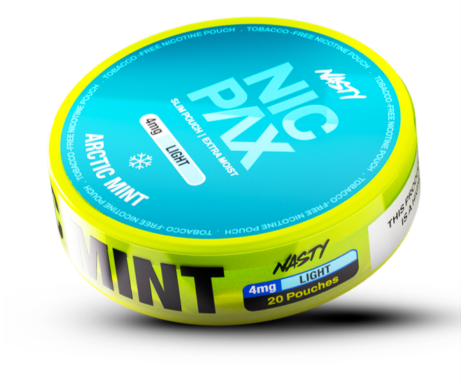Nicpax Nicotine Pouches - Nasty | 20pc | 4MG 6MG 10MG 12MG | Indian Vape Ninja Indian Vape Ninja