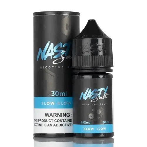 Slow Blow - Nasty Salt | 30ML Vape Juice | 35MG,50MG