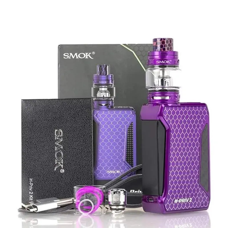 Smok H-Priv 2 Mod Kit | 225W | TFV4 3.5ML Tank | Dual  18650 Batteries | Indian Vape Indian Vape Ninja