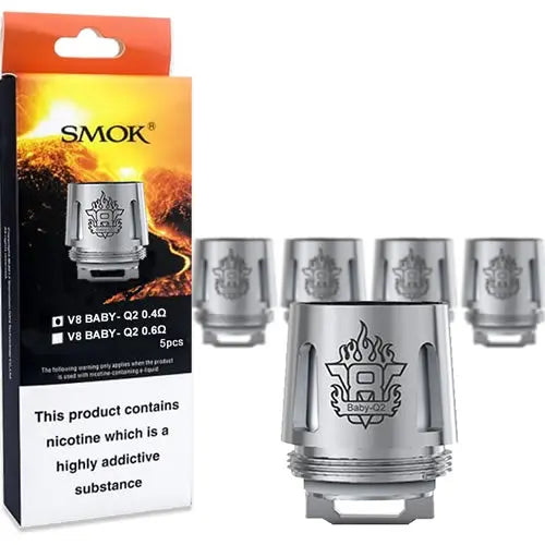 Smok TFV8 Baby Replacement Coils (Pack of 5) | Indian Vape Ninja Indian Vape Ninja