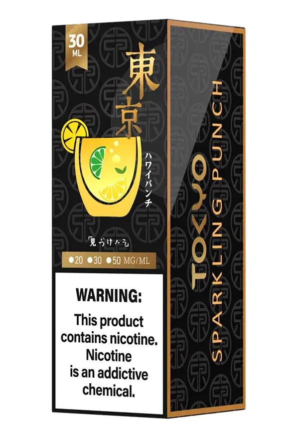 Sparkling Punch - Tokyo Golden Series | 30ML | 30MG 50MG | Indian Vape Indian Vape Ninja