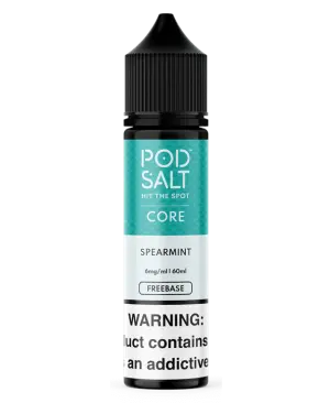 Spearmint - Core Pod Salt | 60ML | 3MG 6MG | Indian Vape Ninja Indian Vape Ninja