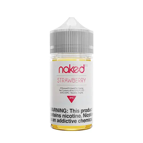 Strawberry by Naked 100 | 60ML | 3MG 6MG 12MG | Indian Vape Ninja Indian Vape Ninja