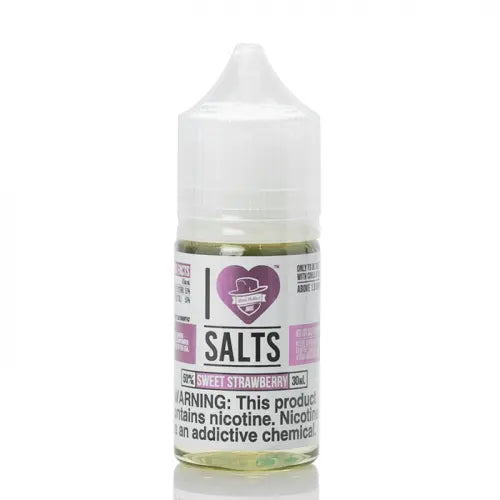 Sweet Strawberry - I Love Salts | 30ML Vape Juice | 50MG Vape paradise