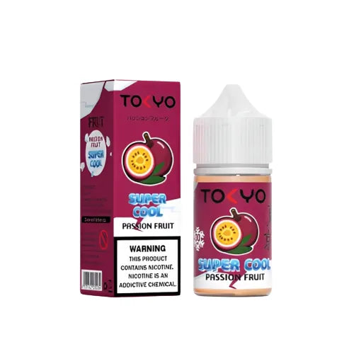 Passion Fruit - Tokyo Super Cool Nic Salt | 30ML | 35MG 50MG | Indian Vape Ninja Indian Vape Ninja