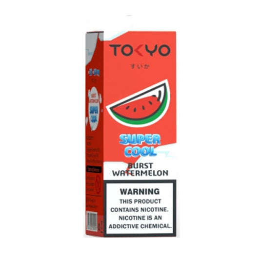 Burst Watermelon - Tokyo Super Cool Nic Salt | 30ML | 35MG 50MG | Indian Vape Ninja Indian Vape Ninja