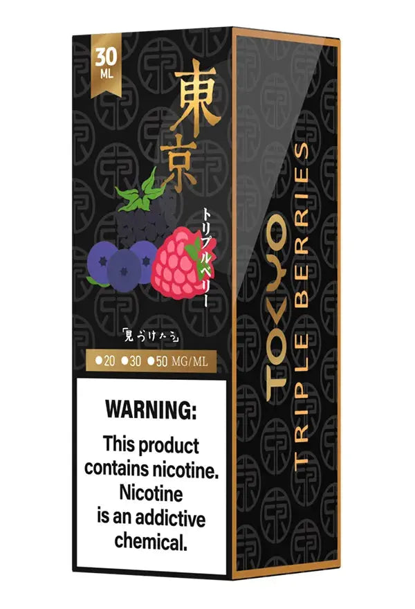 Triple Berries - Tokyo Golden Series | 30ML | 30MG 50MG | Indain Vape Indian Vape Ninja
