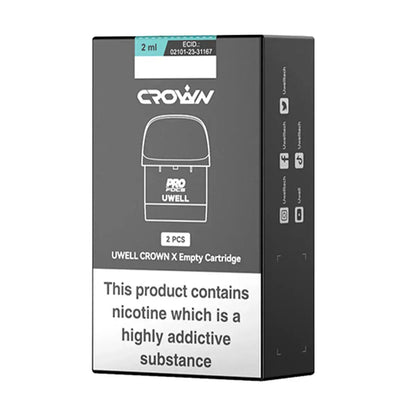 Uwell Crown X Empty Pods (Pack of 2) | Indian Vape Indian Vape Ninja